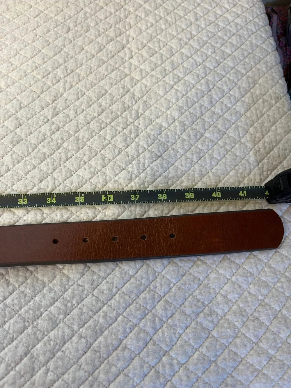 Banana republic men’s leather belt size 34